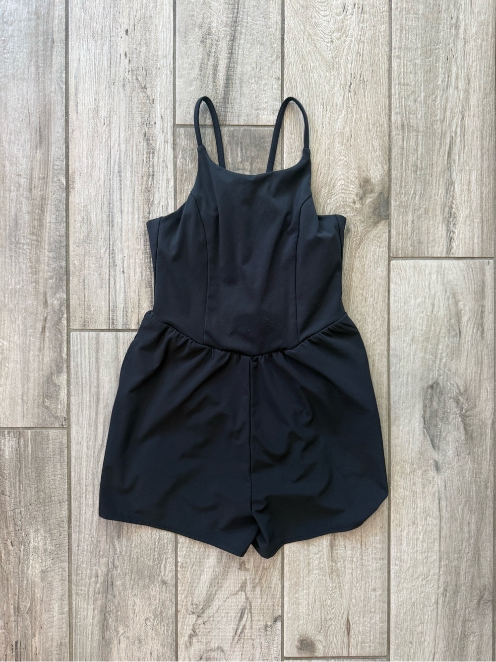 all in motion Black Girls One-Piece Tank Romper